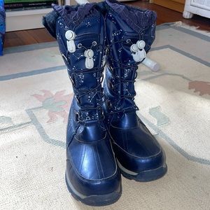 Lands’ End kids snow boots EUC